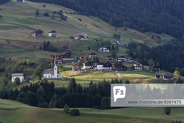 Austria  Carinthia  Lesachtal  Village Kornat