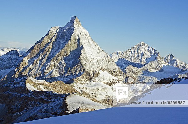 Europa  Westalpen  Schweiz  Zermatt