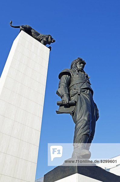 Bratislava Hauptstadt Europa Statue Mailand Arzt Slowakei