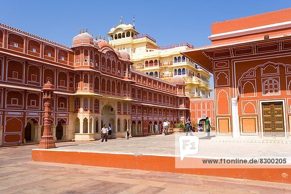 Großstadt  Palast  Schloß  Schlösser  herzförmig  Herz  Asien  Indien  Jaipur  alt  Rajasthan