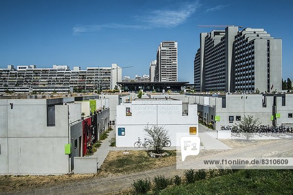 Olympisches Dorf München Bayern Deutschland Europa