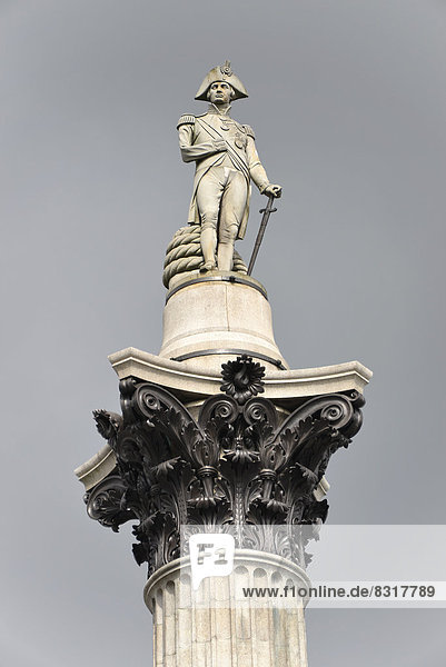 Nelson's Column  Denkmal für Admiral Horatio Nelson