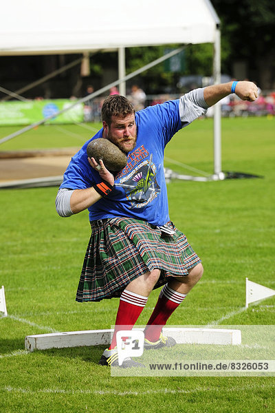 Stone Put  a discipline in the Highland Games