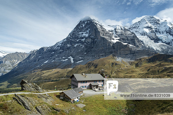 Schweiz Kanton Bern Region Jungfrau Eiger Berggasthof