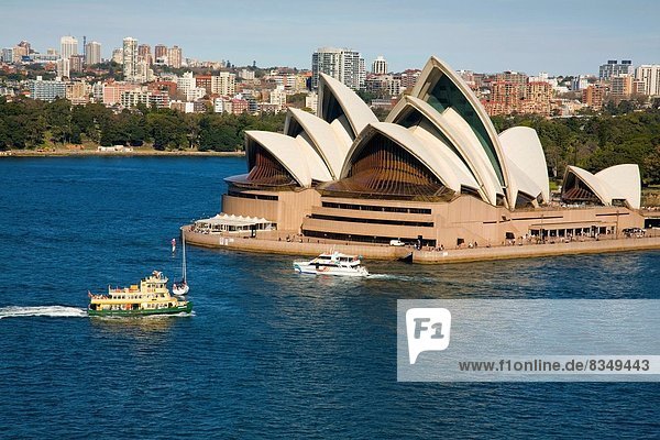 Sydney harbour opera house.
