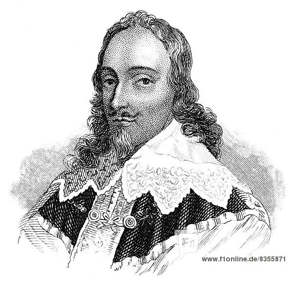 Karl I.  1600 - 1649  König von England  Schottland und Irland
