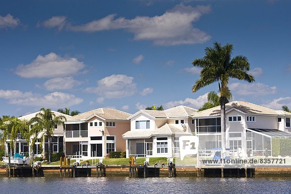 Vereinigte Staaten von Amerika USA Hafen Urlaub Wohnhaus Reichtum Insel Florida