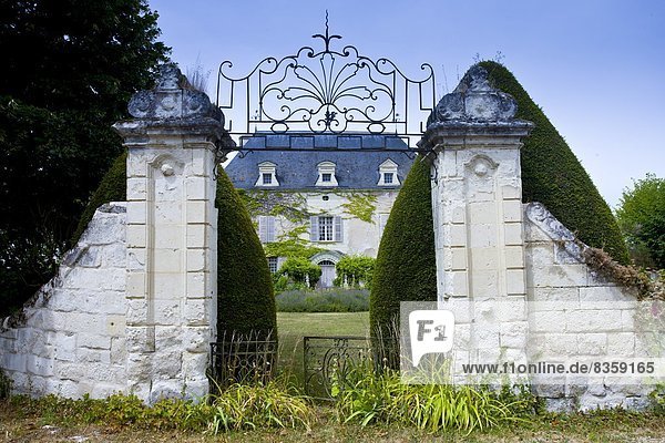 Frankreich Tal Palast Schloß Schlösser Geographie Loire