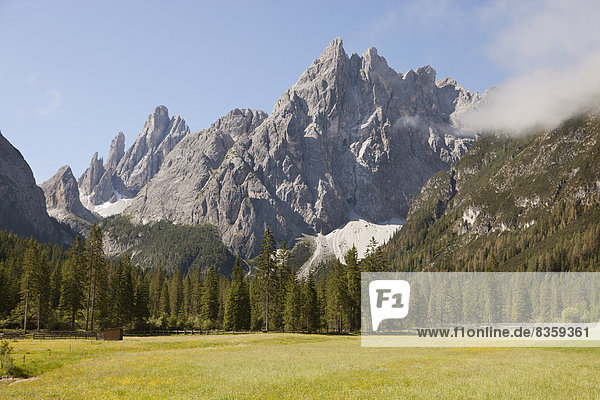 Italy  South Tyrol  Dolomites  Alta Pusteria  Mountainscape