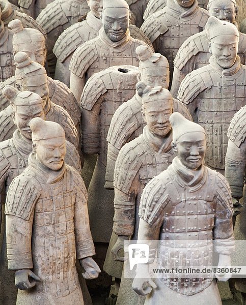 Krieger  Figur  China  Terrakotta  Grabmal