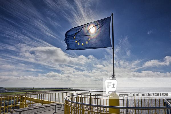 Europa Dagebüll Fährterminal Deutschland Schleswig-Holstein