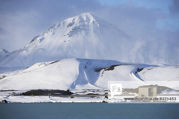 Kraftwerk Heiße Quelle Myvatn Island