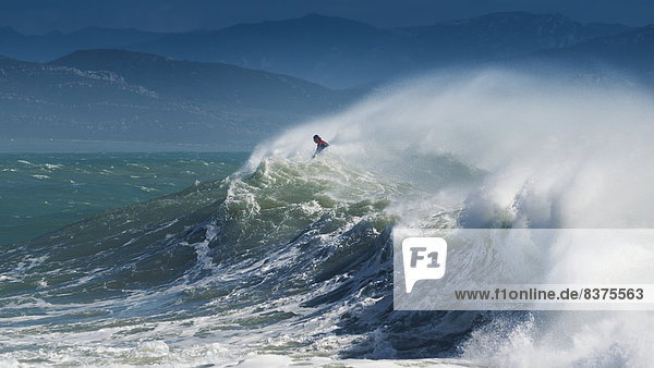 Mensch Küste vorwärts Trafalgar Square Wellenreiten surfen