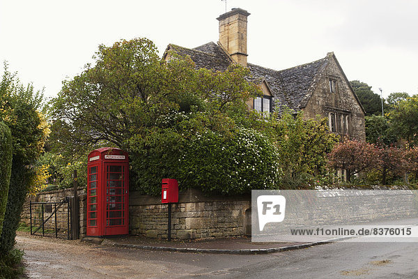 Straße Telefon rot vorwärts England