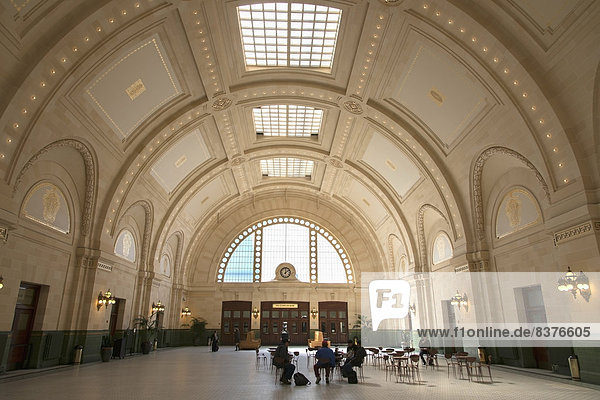 Interior Of Union Station  Seattle  Washington  United States Of America
