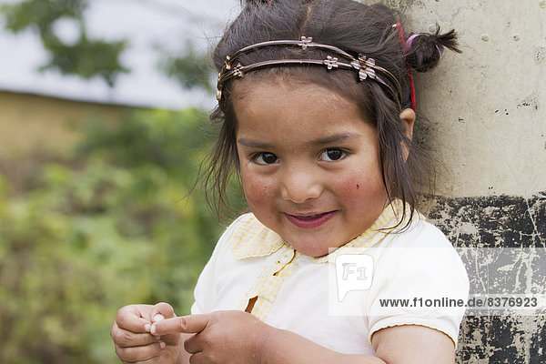 Little girl  San Bartolo  Amazonas  Peru