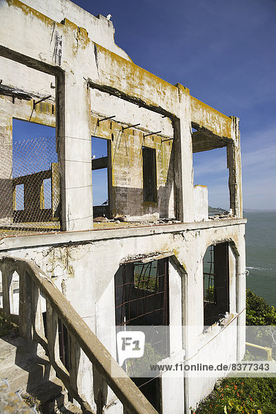 Vereinigte Staaten von Amerika  USA  Ruine  Insel  Alcatraz  Kalifornien  Gefängnis  San Francisco