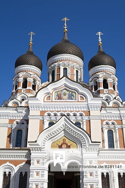 Tallinn  Hauptstadt  Europa  Kirche  Fassade  Estland