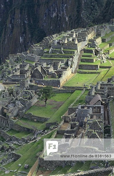 Ruinen von Machu Picchu  Peru