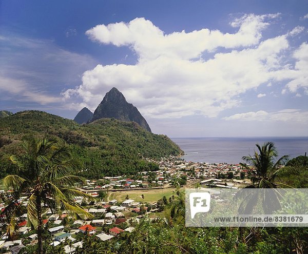 Soufriere  St Lucia  Caribbean