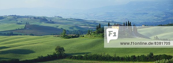 Italien Siena Toskana San Quirico d'Orcia