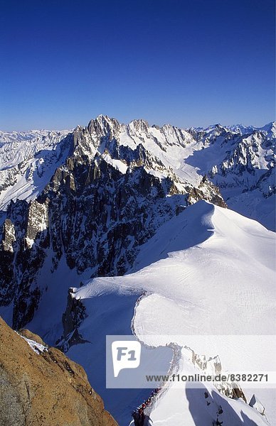 Aiguille du Midi  Chamonix  France  Europe