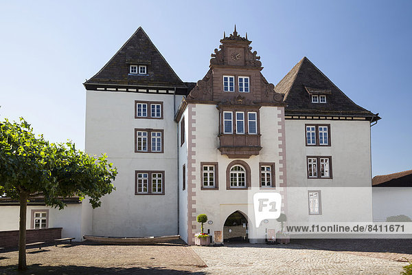 Schloss Fürstenberg  Fürstenberg  Weserbergland  Niedersachsen  Deutschland