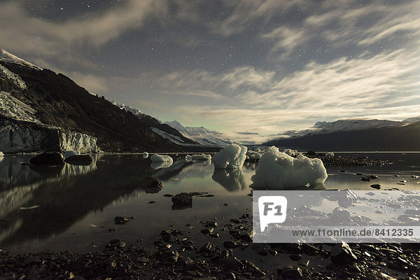 Polarlicht über dem College Fjord  Prinz-William-Sund  Alaska