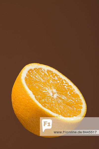 Halb Orange (Citrus)  Studioaufnahme