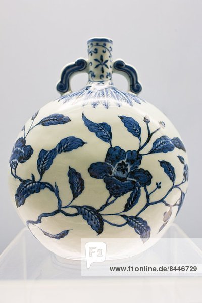 zeigen  Museum  Ursprung  Blumenvase  Porzellan  China  Shanghai