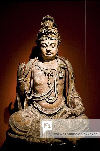 zeigen  Stein  Museum  Figur  China  Buddha  Shanghai