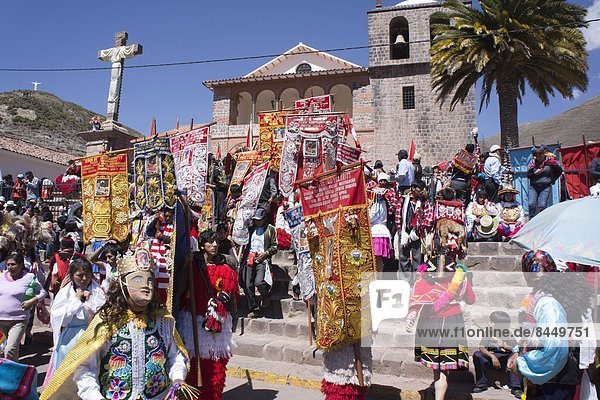 Vorbereitung  Religion  Festival  Peru  Südamerika