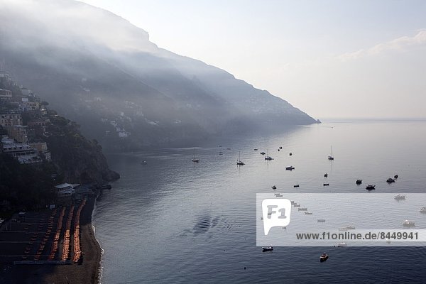 Hafen  Europa  Küste  UNESCO-Welterbe  Amalfi  Kampanien  Italien  Positano