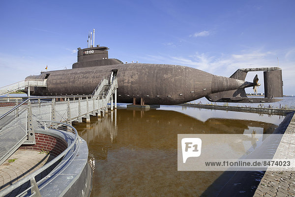 U-11 U-Boat museum Burgstaaken Insel Fehmarn Schleswig-Holstein Germany