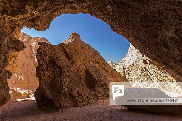 Teufelsschlucht oder Garganta del Diablo  Atacama-Wüste  Chile
