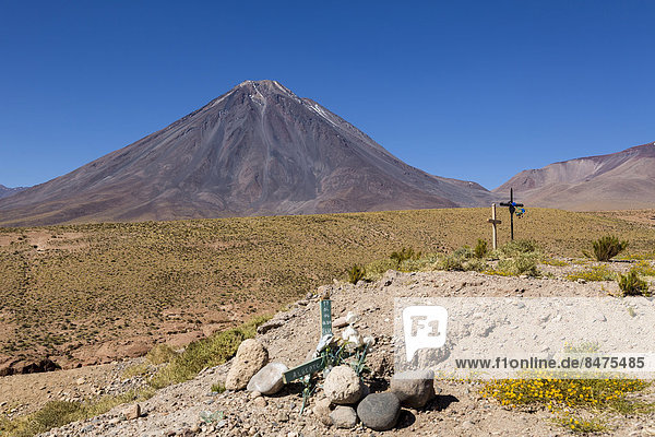 Licancabur volcano  Atacama Desert  Chile
