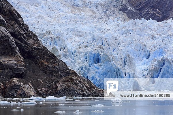 Vereinigte Staaten von Amerika  USA  Gletscher  Nordamerika  Tracy Arm-Fords Terror  Alaska  Fjord