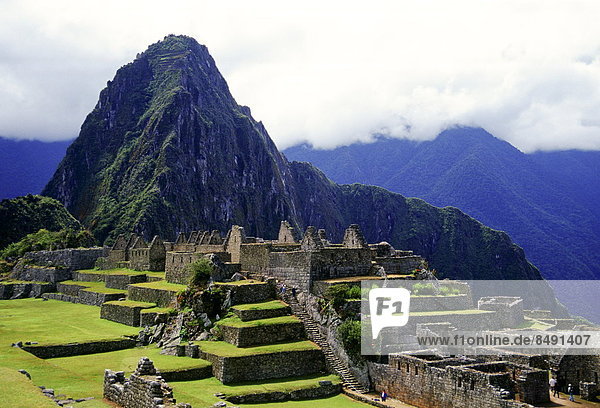 Ruine  Zitadelle  Inka  Peru  Südamerika
