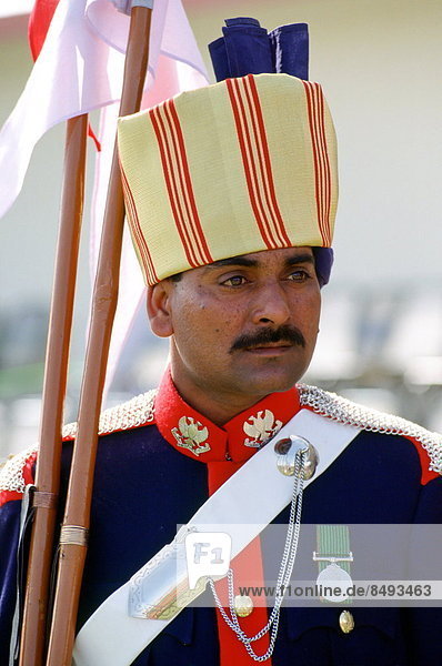 A member of the Sixty First Cavalry Guard in India