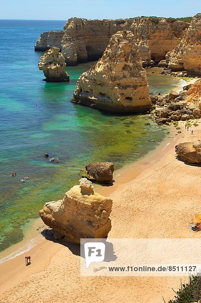 Europa Algarve Portugal Praia da Marinha