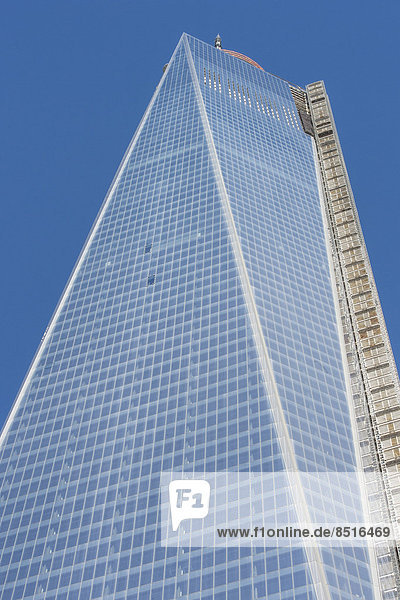 Neubau am Ground Zero  New York  USA