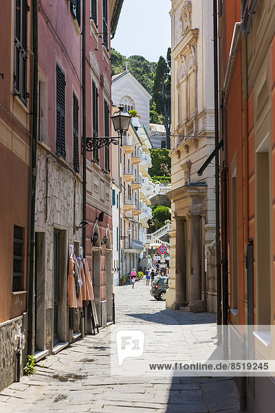 Italien  Ligurien  Sestri Leßante  Altstadt
