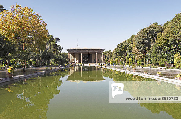 Chehel Sotun Palast  Isfahan  Provinz Isfahan  Persien  Iran