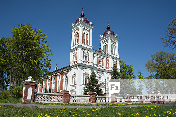 Kirche des Heiligen Johannes des Täufers  Seredzius  Litauen  Baltikum
