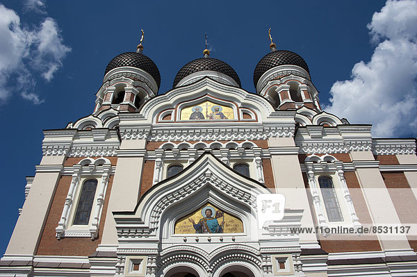 Alexander-Newski-Kathedrale  Tallinn  Estland  Baltikum