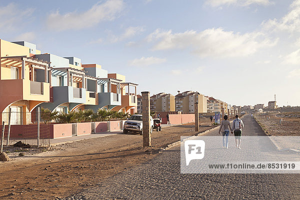 Housing development estate  Sal Rei  Boa Vista  Cape Verde