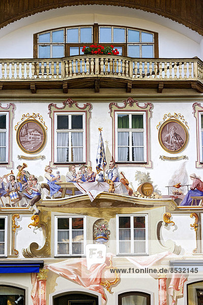 Wohnhaus Bayern Deutschland Oberammergau Oberbayern