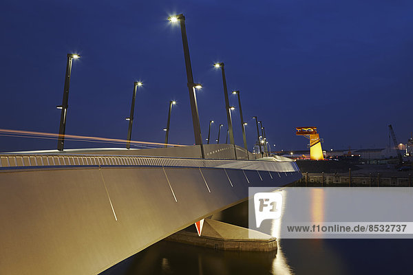 Baakenhafenbrücke  HafenCity  Hamburg  Deutschland  Europa