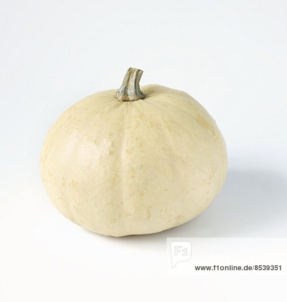 Ein gelber Kürbis