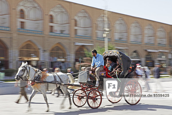 Transport Zeichnung Iran Isfahan Platz des Imams Provinz Esfahan